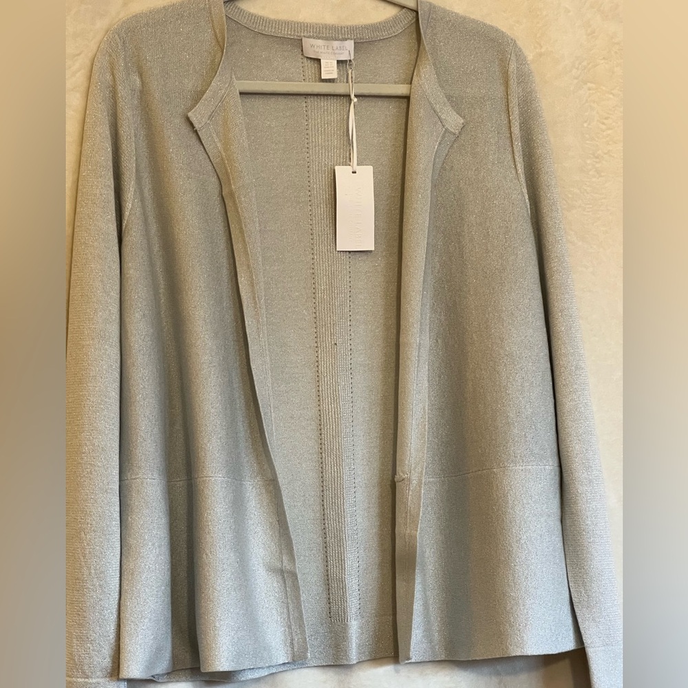 WHITE LABEL/The White Company Sparkle Cardigan. US Size 12 (UK Size 16, EU 44)